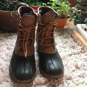 Gore tex lined LL Bean boots